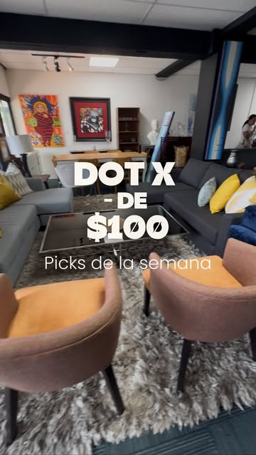Detalle de mueble de diseño en DOT HOME